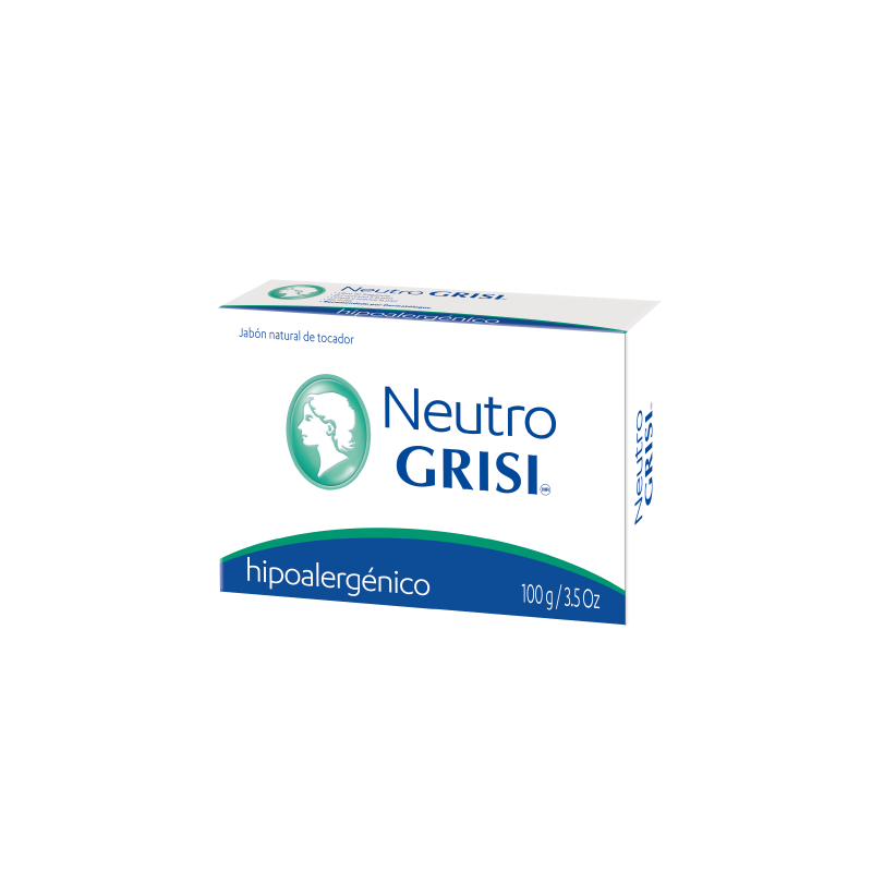 Jabón Neutro Grisi, 100 gr.